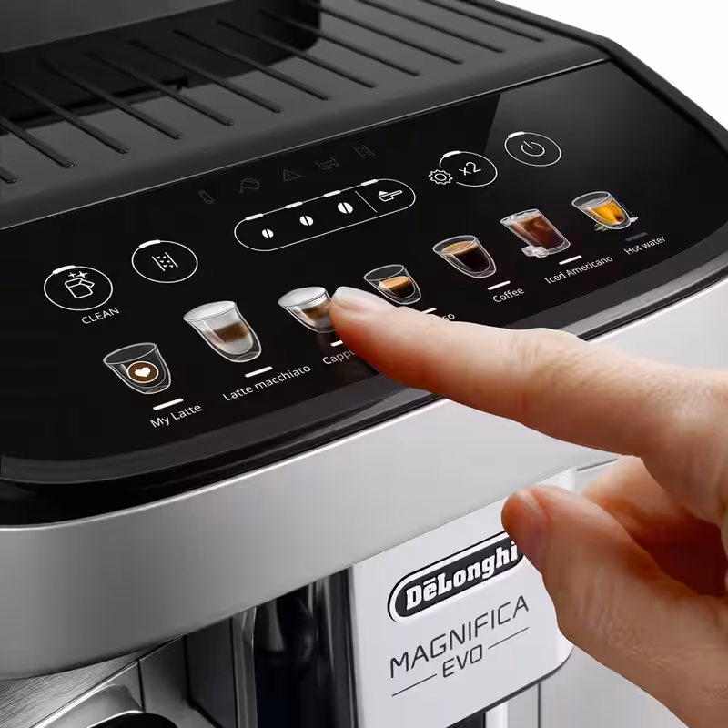 Macchina automatica per caffè Magnifica Evo ECAM290.89.SBX EX:1 Argento 15bar Chicchi