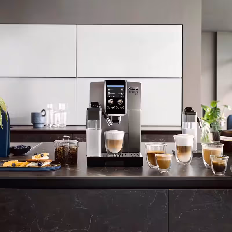 Macchina automatica per caffè in chicchi Dinamica Plus ECAM380.95.TB