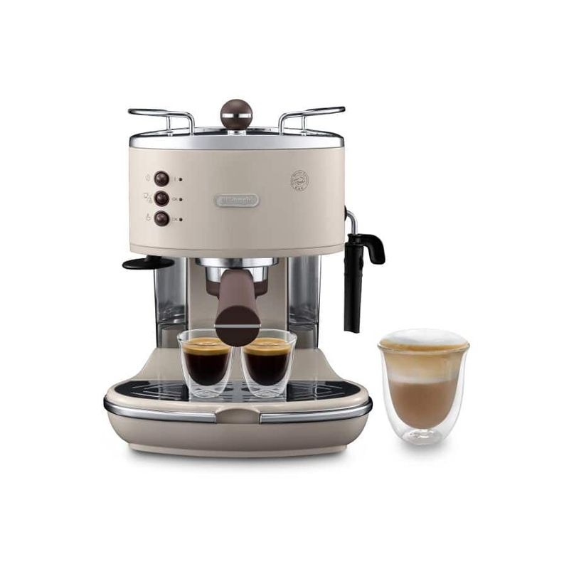 Macchina da caffè espresso manuale Icona Vintage ECOV311.BG Beige 15bar