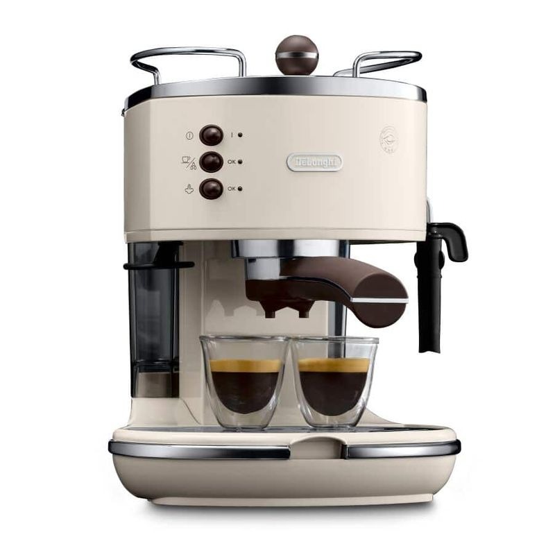 Macchina da caffè espresso manuale Icona Vintage ECOV311.BG Beige 15bar