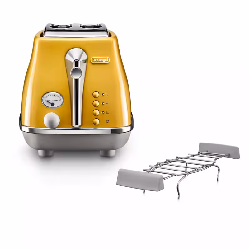 Tostapane Icona Capitals CTOC2103.Y - De'Longhi 2 Giallo