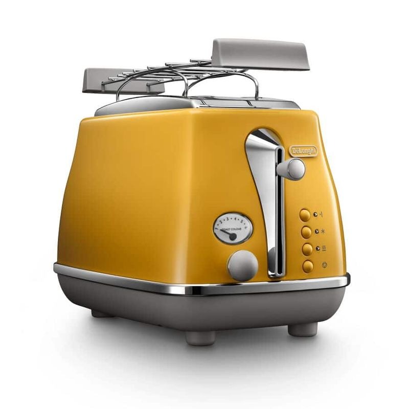 Tostapane Icona Capitals CTOC2103.Y - De'Longhi 2 Giallo
