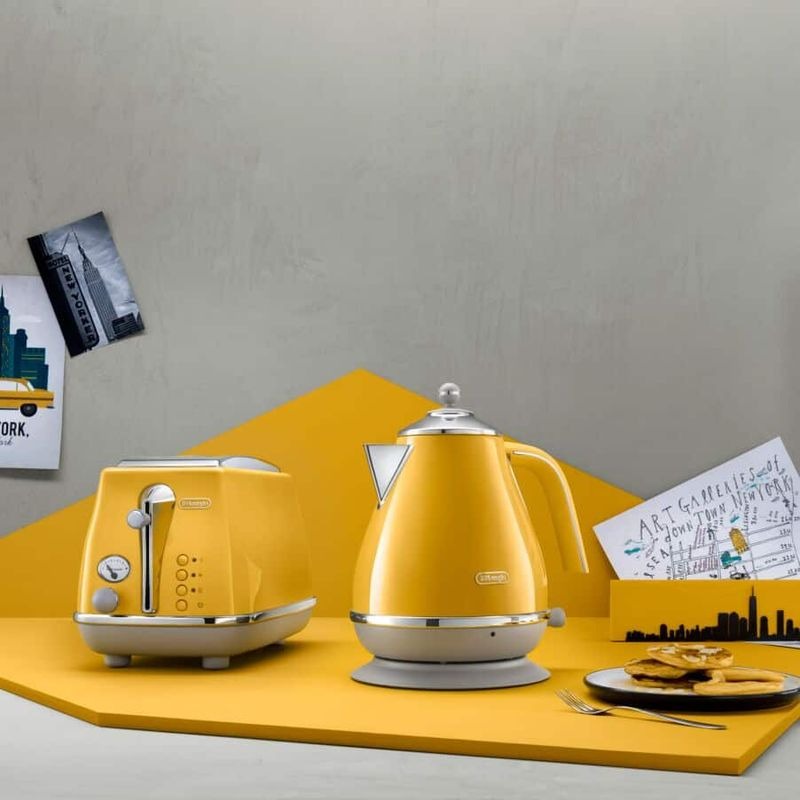 Tostapane Icona Capitals CTOC2103.Y - De'Longhi 2 Giallo