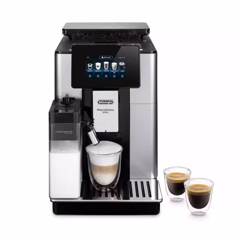 Macchina automatica per caffè PrimaDonna Soul ECAM612.55.SB Argento 19bar Chicchi