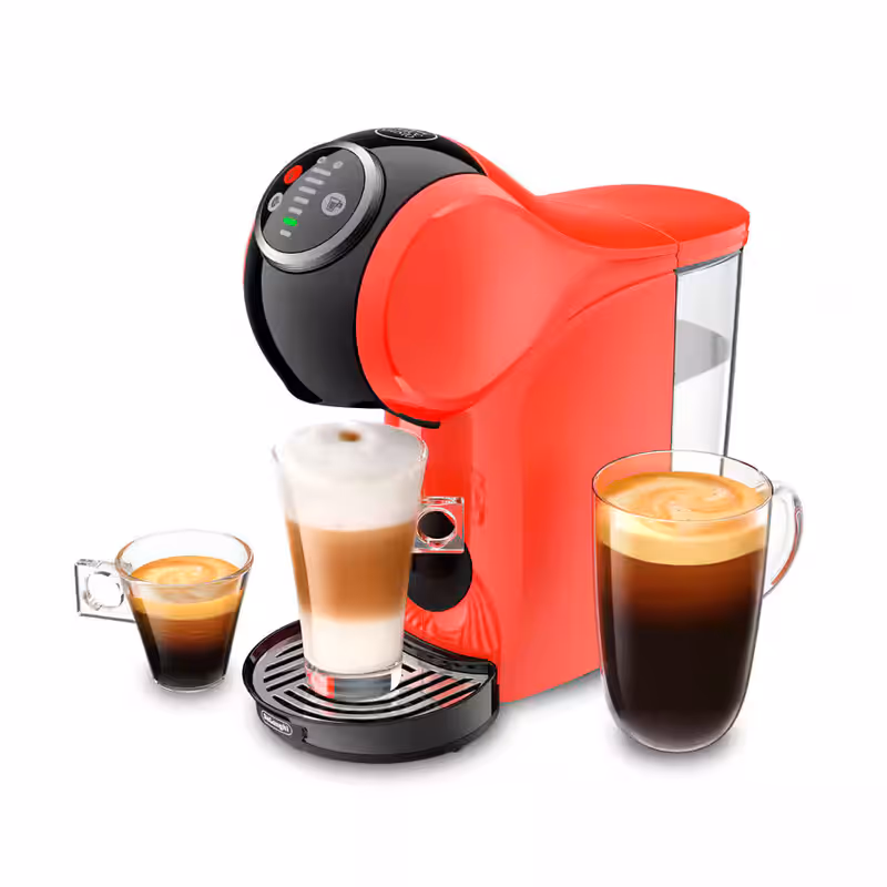 EDG315.R Genio Plus - Macchina Caffè Compact Rosso 15bar Capsule