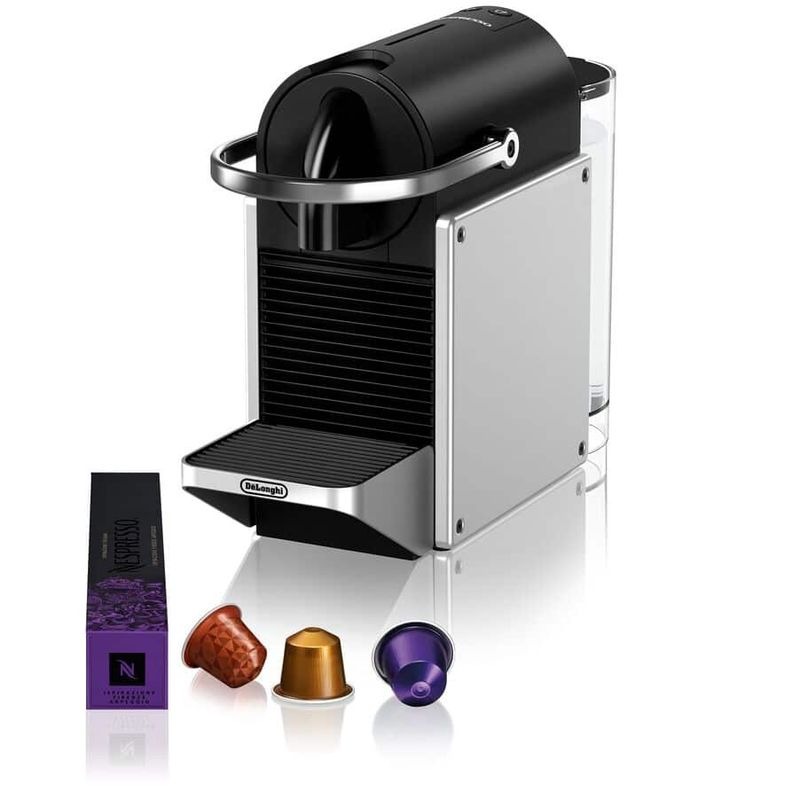 EN127.S Pixie Nespresso coffee machine Argento 19bar