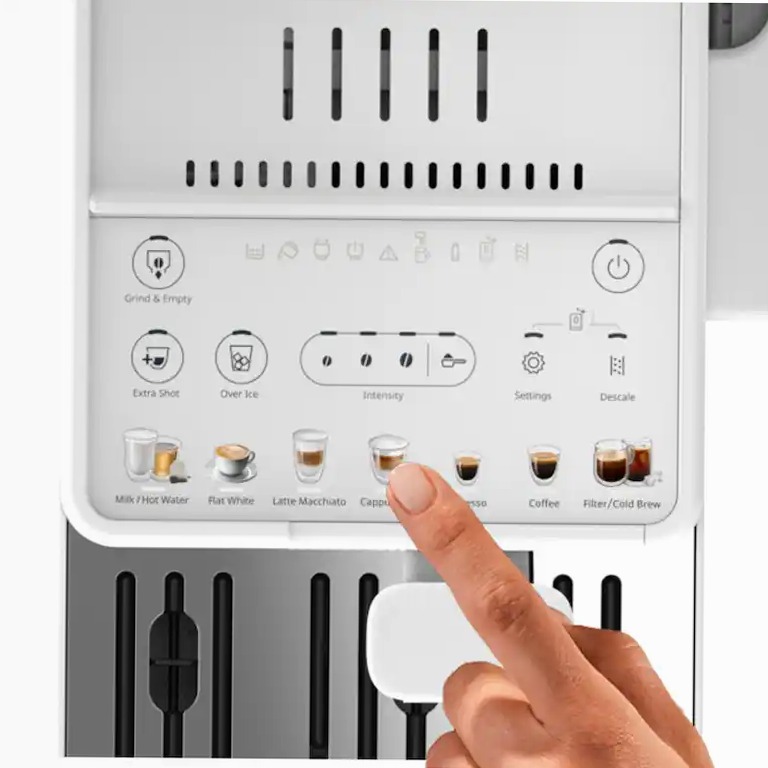 Macchina automatica per caffè Rivelia Start EXAM420.55.WXL Bianco 15bar