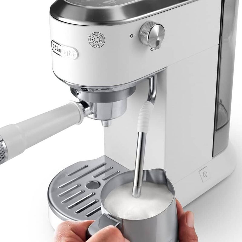 Macchina da caffè manuale Dedica Duo EC890.WI Bianco 15bar