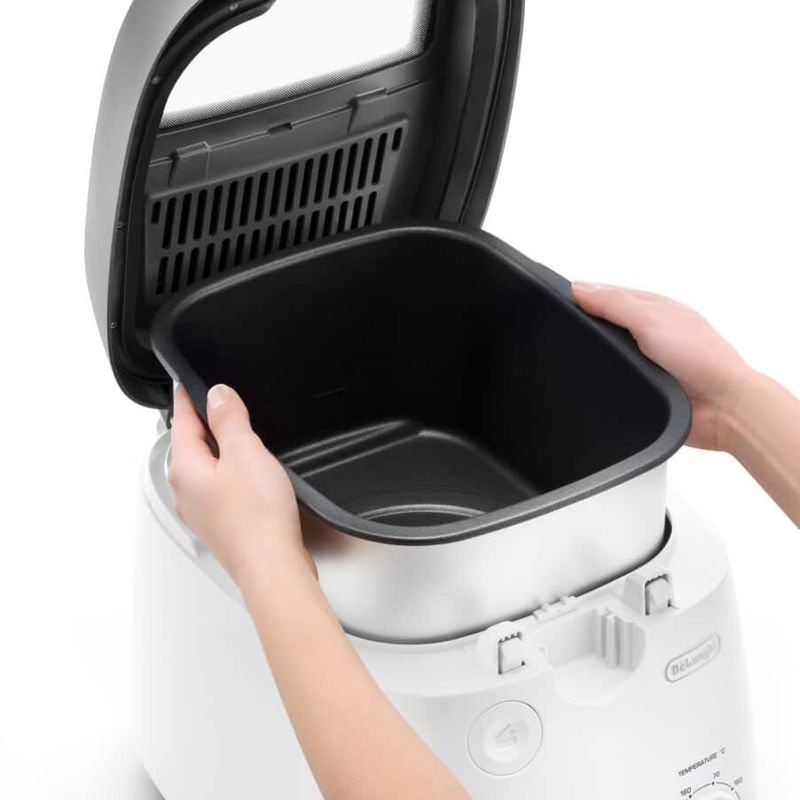 Friggitrice tradizionale FS6067 De'Longhi Bianco 1.5lt