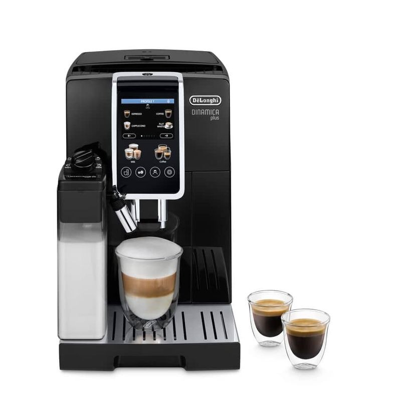 Macchina automatica per caffè Dinamica Plus ECAM382.70.B Nero 15bar Chicchi