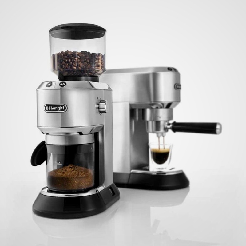 Macchina da caffè espresso manuale ECKG6821.M e macinacaffè elettrico Argento 15bar