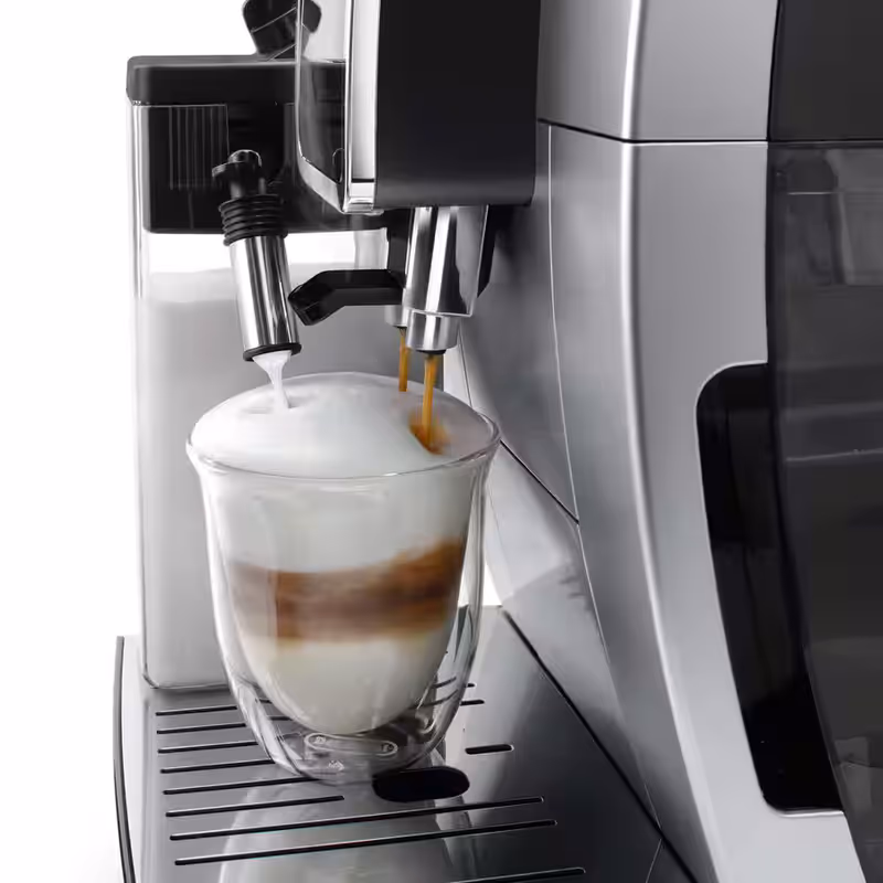 Macchina automatica per caffè Dinamica Plus ECAM380.85.SB Argento 15bar Chicchi