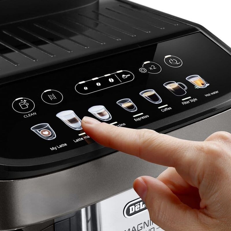 Macchina automatica per caffè Magnifica Evo ECAM290.81.TB EX:1 Titanio 15bar Chicchi
