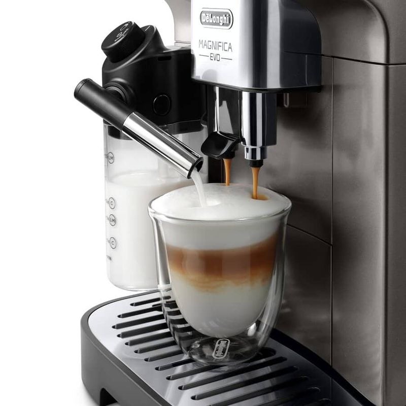 Macchina automatica per caffè Magnifica Evo ECAM290.81.TB EX:1 Titanio 15bar Chicchi