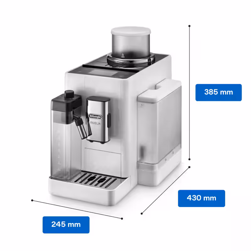 Macchina automatica per caffè in chicchi Rivelia EXAM440.55.W
