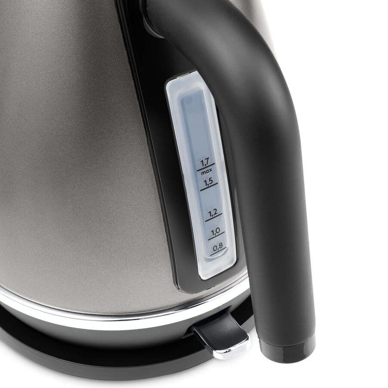 Bollitore Distinta Titanium KBIN2001.TB - De'Longhi Titanio elettrico