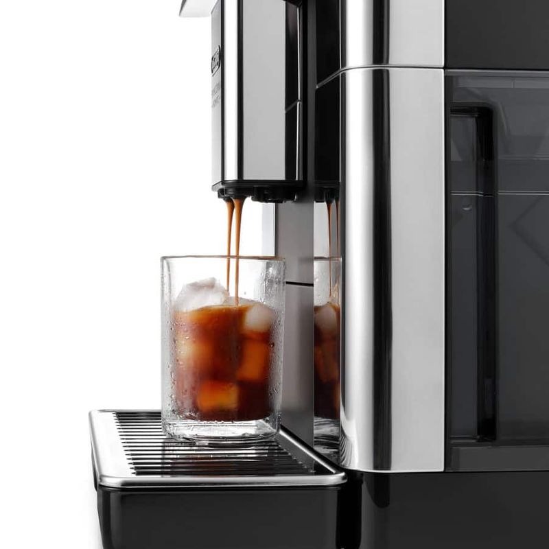 Macchina automatica PrimaDonna Aromatic ECAM630.75.TSM Titanio 19bar Chicchi