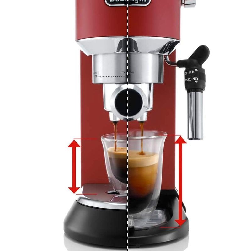 Macchina da caffè manuale Dedica Maestro EC685.R Rosso 15bar