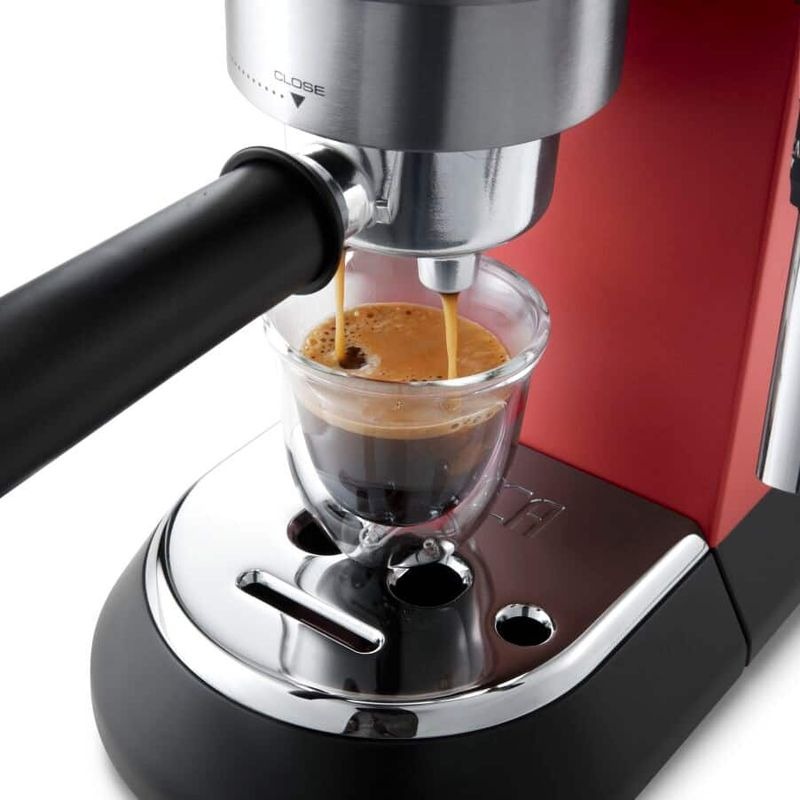 Macchina da caffè manuale Dedica Maestro EC685.R Rosso 15bar