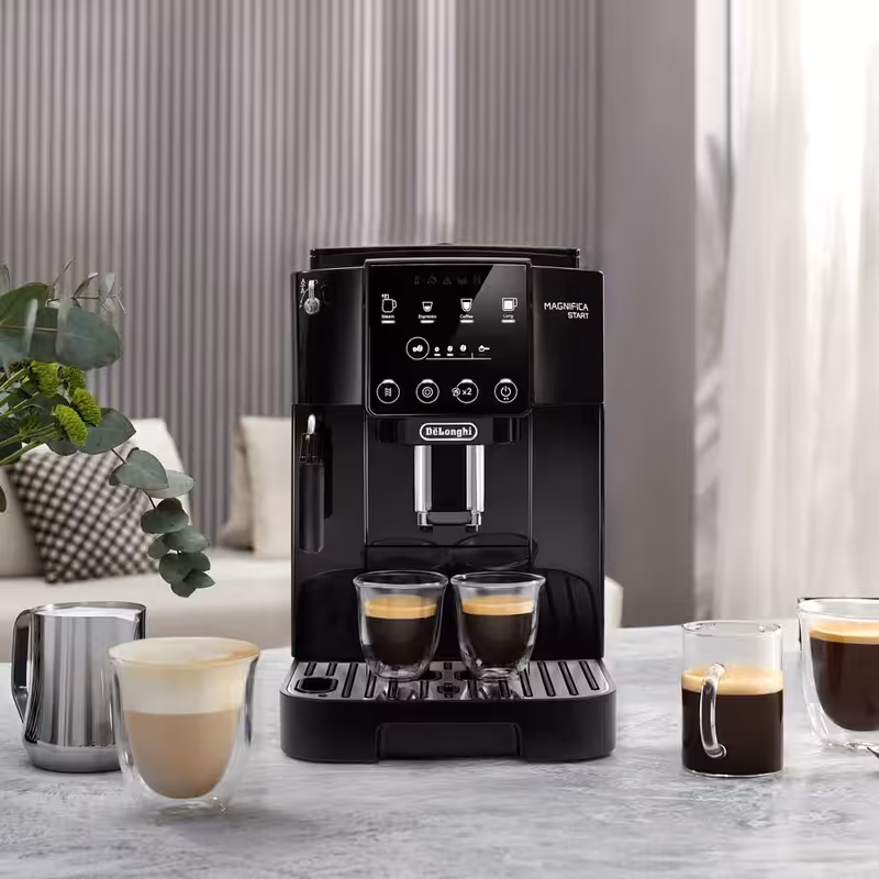 Magnifica Start ECAM222.20.B - Macchina Automatica per Caffè in Chicchi Nero 15bar