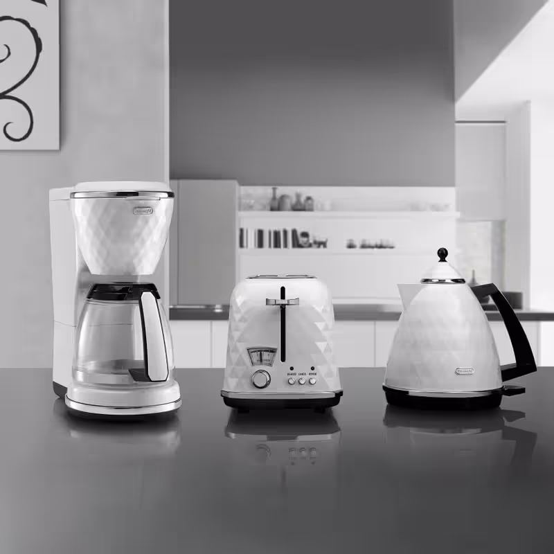 Tostapane Brillante CTJ2103.W - De'Longhi 2 Bianco