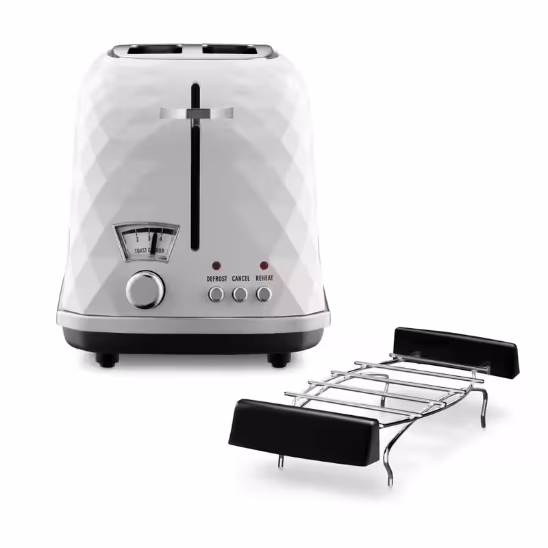 Tostapane Brillante CTJ2103.W - De'Longhi 2 Bianco