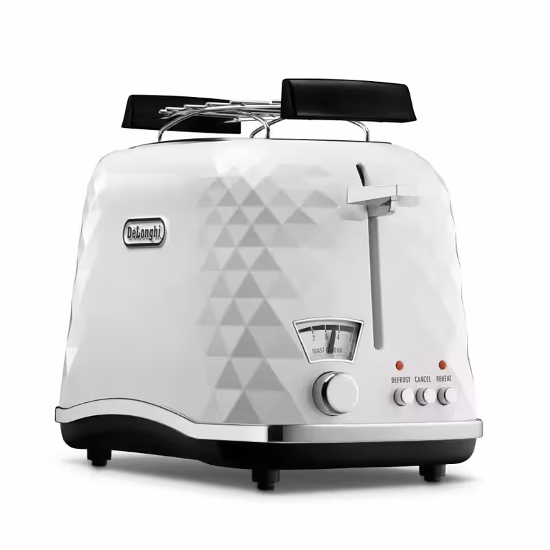 Tostapane Brillante CTJ2103.W - De'Longhi 2 Bianco