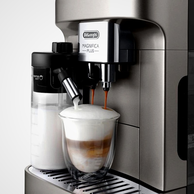 Macchina da caffè Magnifica Plus ECAM320.70.TB Titanio 15bar