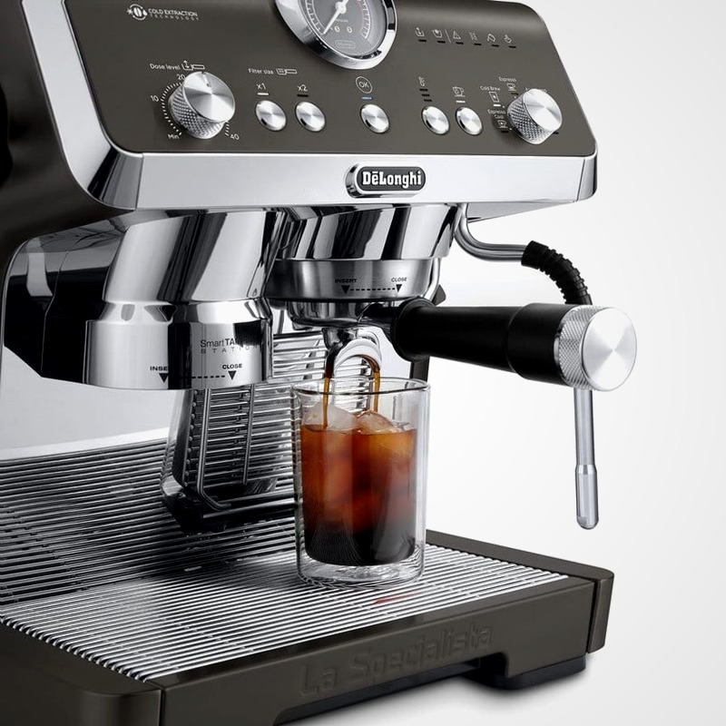 La Specialista Opera EC9555.BK - Macchina da Caffè Manuale Nero 19bar