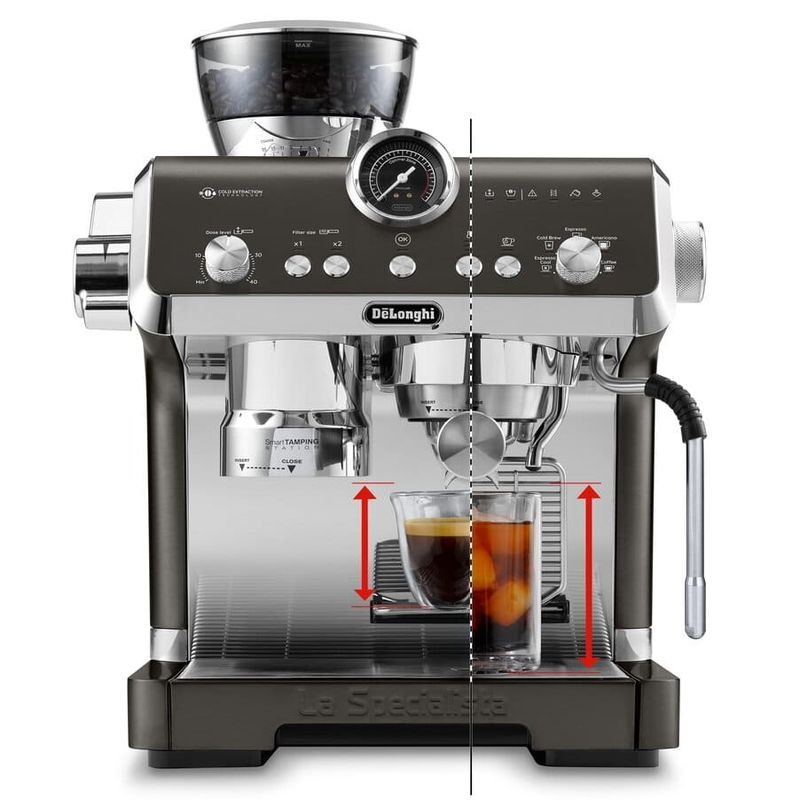 La Specialista Opera EC9555.BK - Macchina da Caffè Manuale Nero 19bar