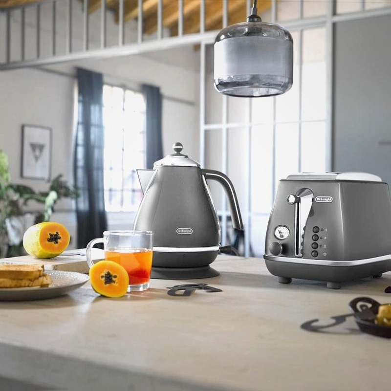 Tostapane Icona Metallics CTOT2103.GY 2 Grigio