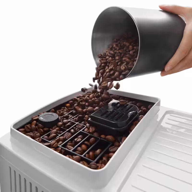 Macchina Automatica per Caffè in Chicchi Magnifica Start ECAM220.61.W Bianco 15bar