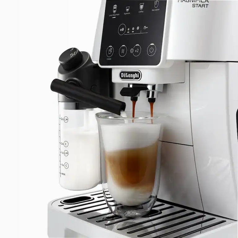 Macchina Automatica per Caffè in Chicchi Magnifica Start ECAM220.61.W Bianco 15bar