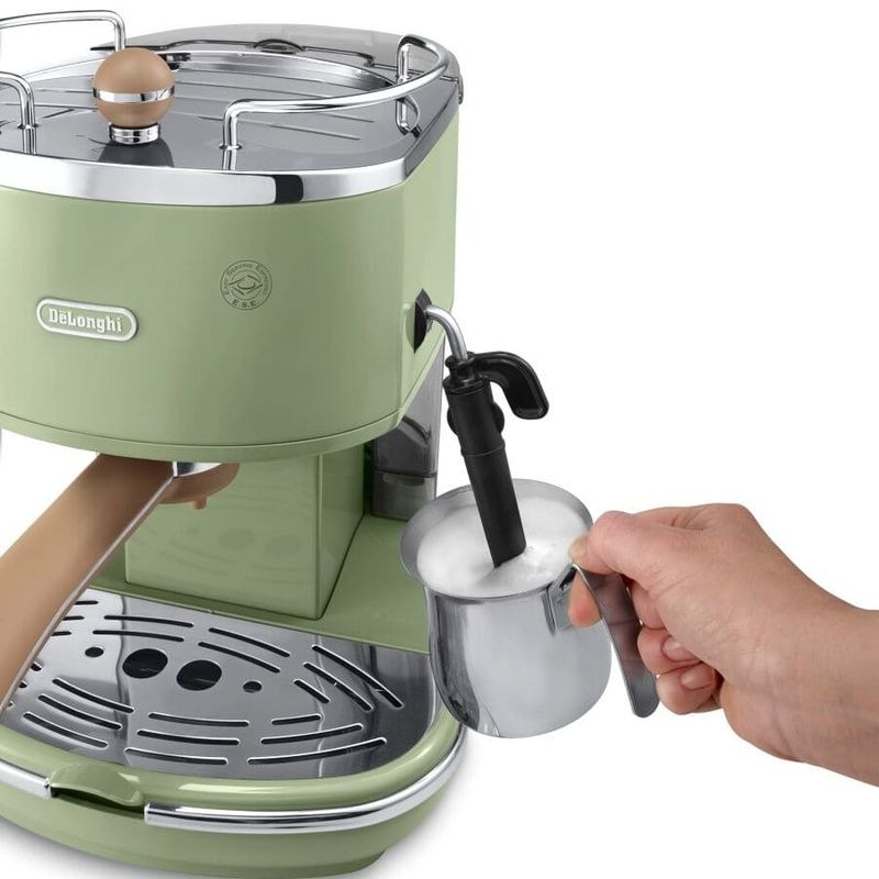 Macchina da caffè espresso manuale Icon Vintage ECOV311.GR Verde 15bar