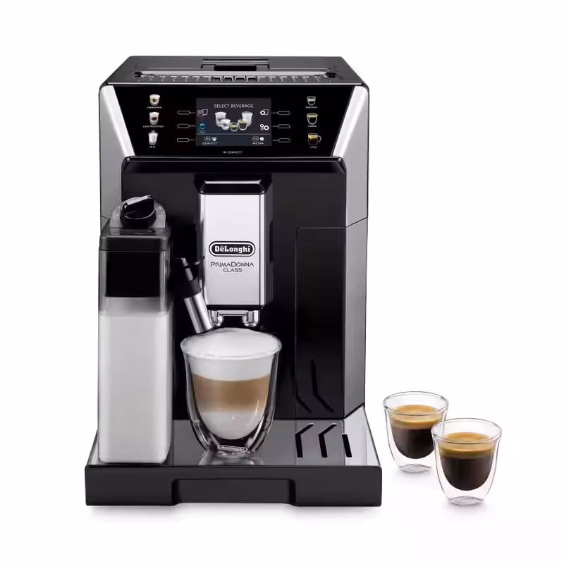 Macchina Automatica Per Caffè PrimaDonna Class ECAM550.65.SB Argento 19bar Chicchi