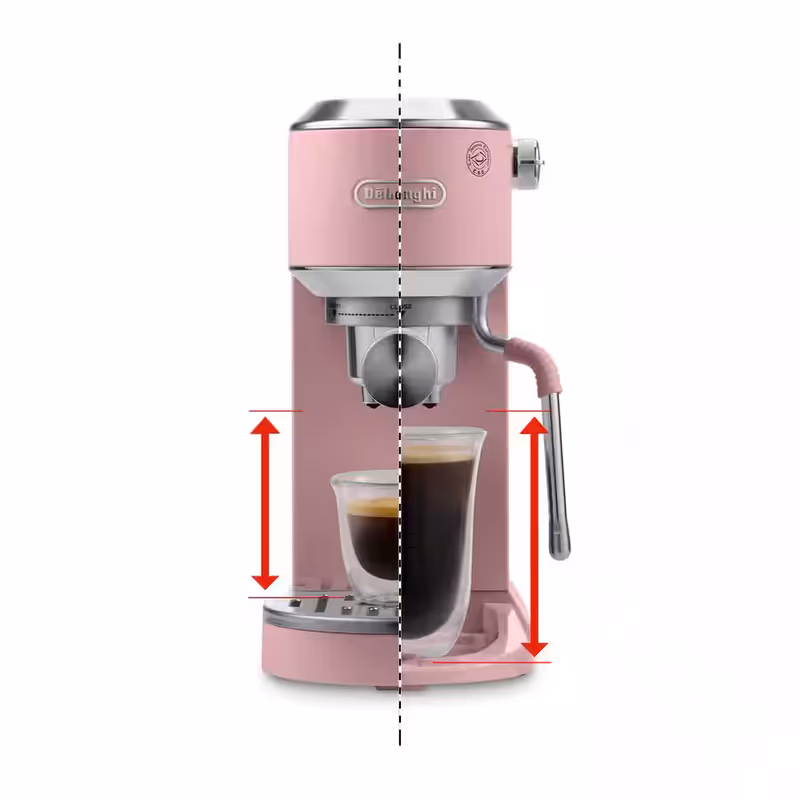 Macchina da caffè manuale Dedica Duo EC890.PK Oro 15bar