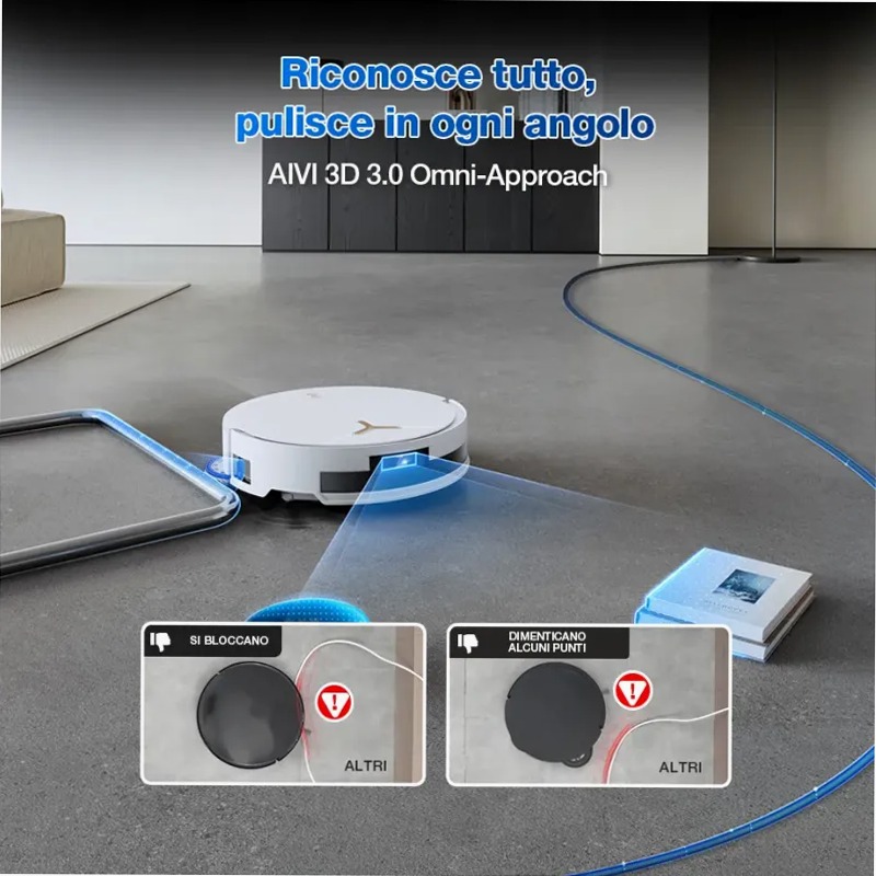 DEEBOT T50 MAX PRO OMNI Gen2 Bianco