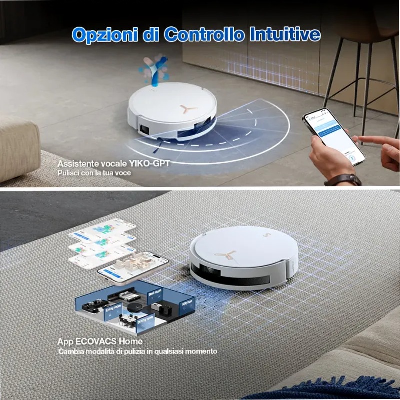 DEEBOT T50 MAX PRO OMNI Gen2 Bianco