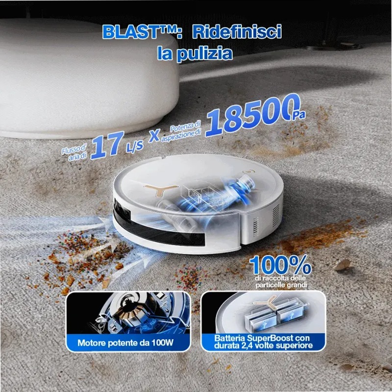 DEEBOT T50 MAX PRO OMNI Gen2 Bianco