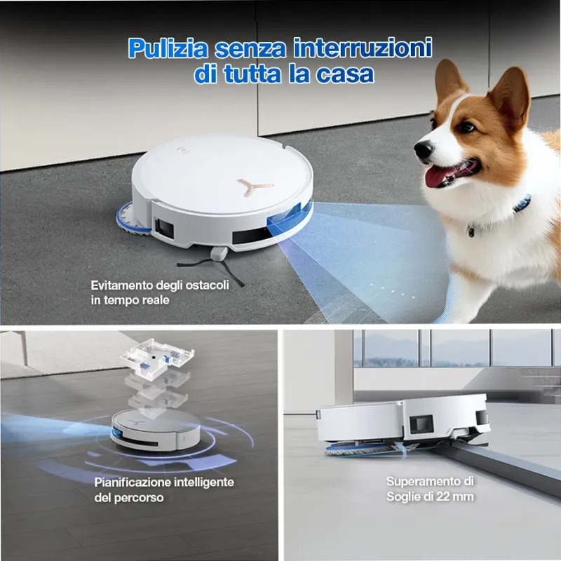 DEEBOT T50 MAX PRO OMNI Gen2 Bianco