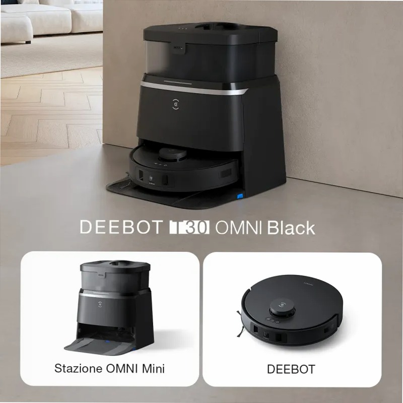 DEEBOT T30 OMNI Nero 60w