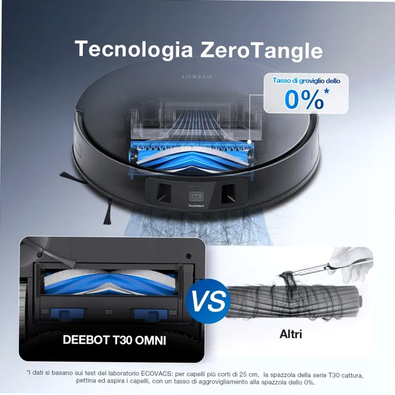 DEEBOT T30 OMNI Nero 60w