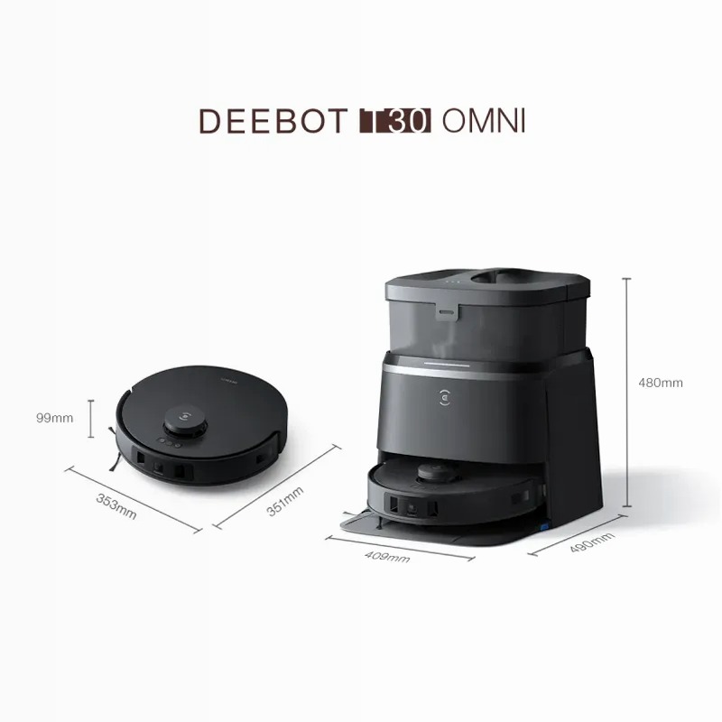 DEEBOT T30 OMNI Nero 60w