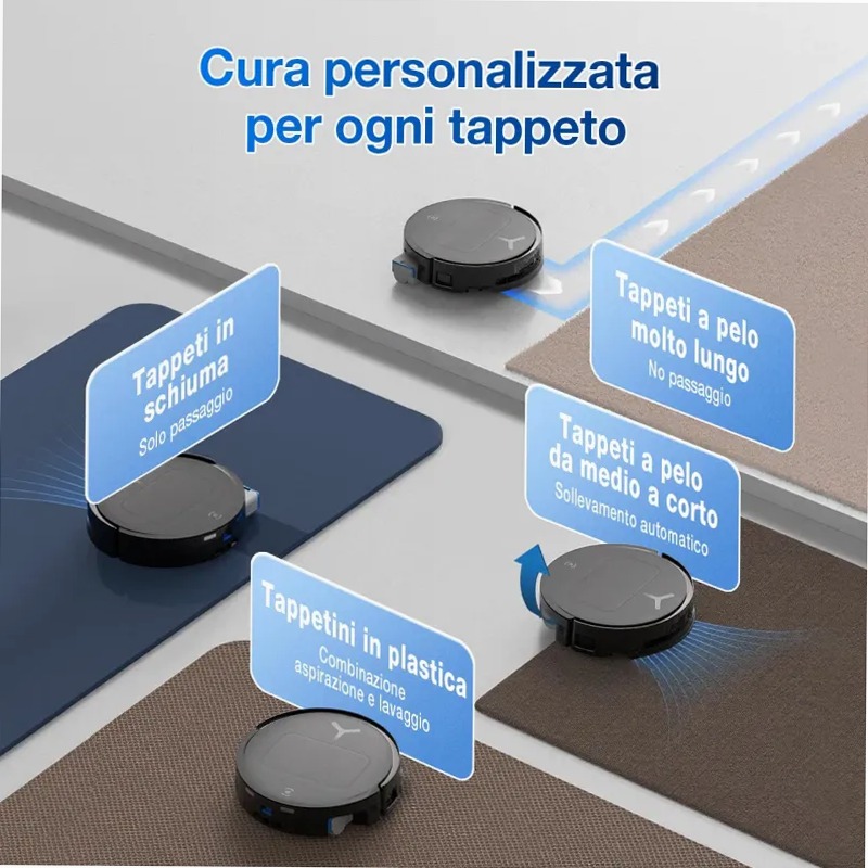 DEEBOT T80 OMNI Nero 63.6w