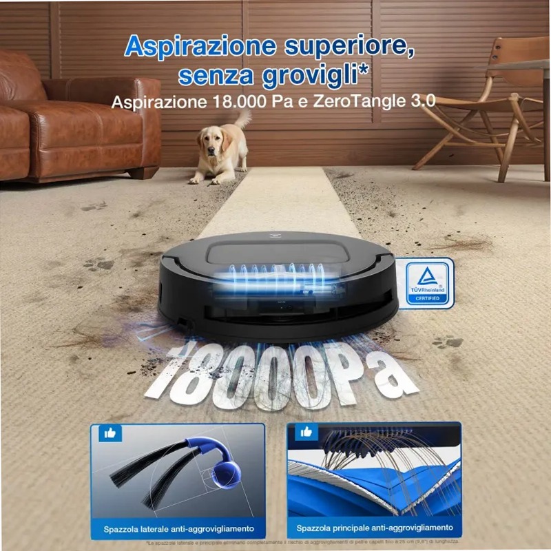 DEEBOT T80 OMNI Nero 63.6w