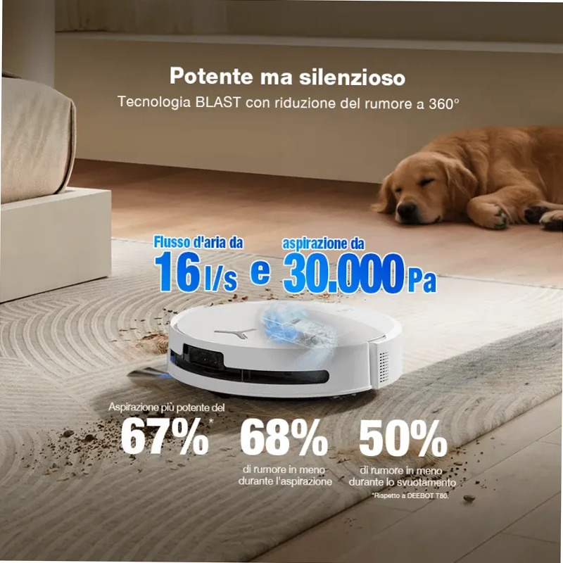 DEEBOT T90 OMNI Bianco