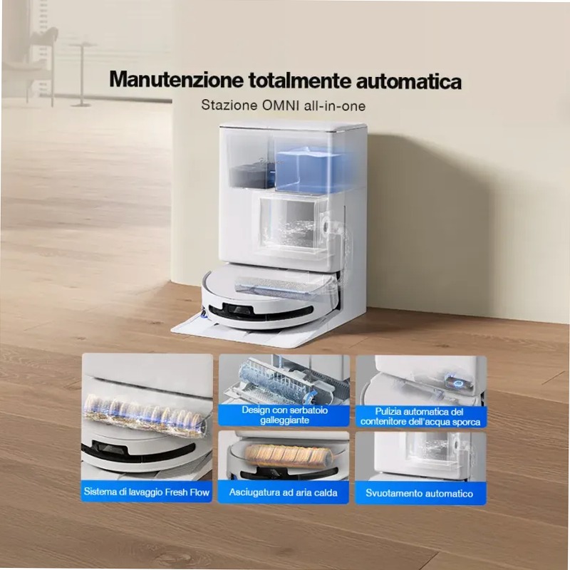 DEEBOT T90 OMNI Bianco