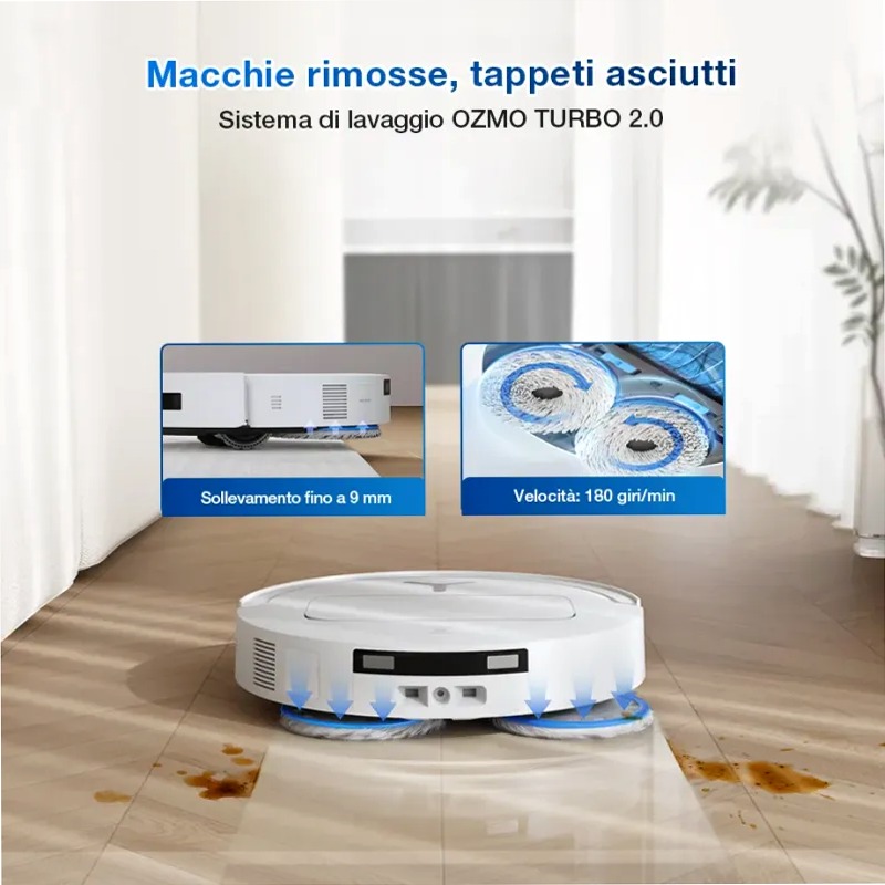 DEEBOT T50 OMNI Gen2 Bianco