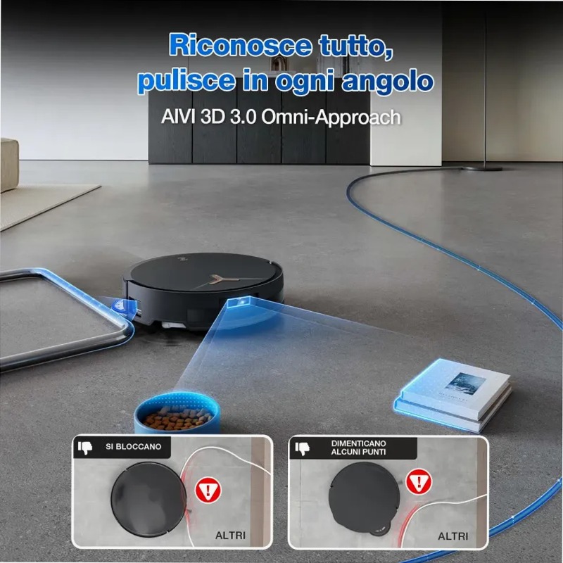DEEBOT T50 MAX PRO OMNI Nero
