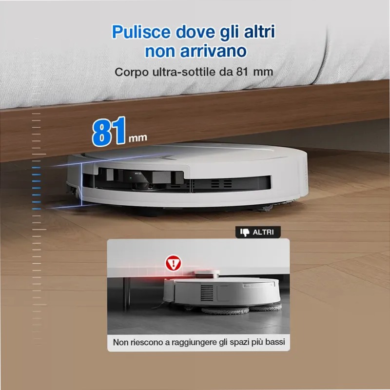 DEEBOT T50 PRO OMNI Gen2 Bianco